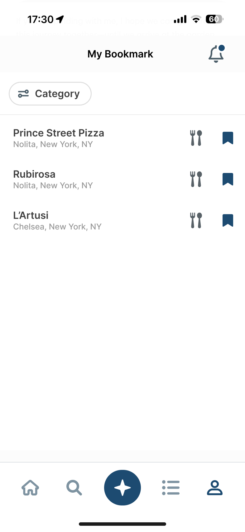 Smart Bookmark Feature